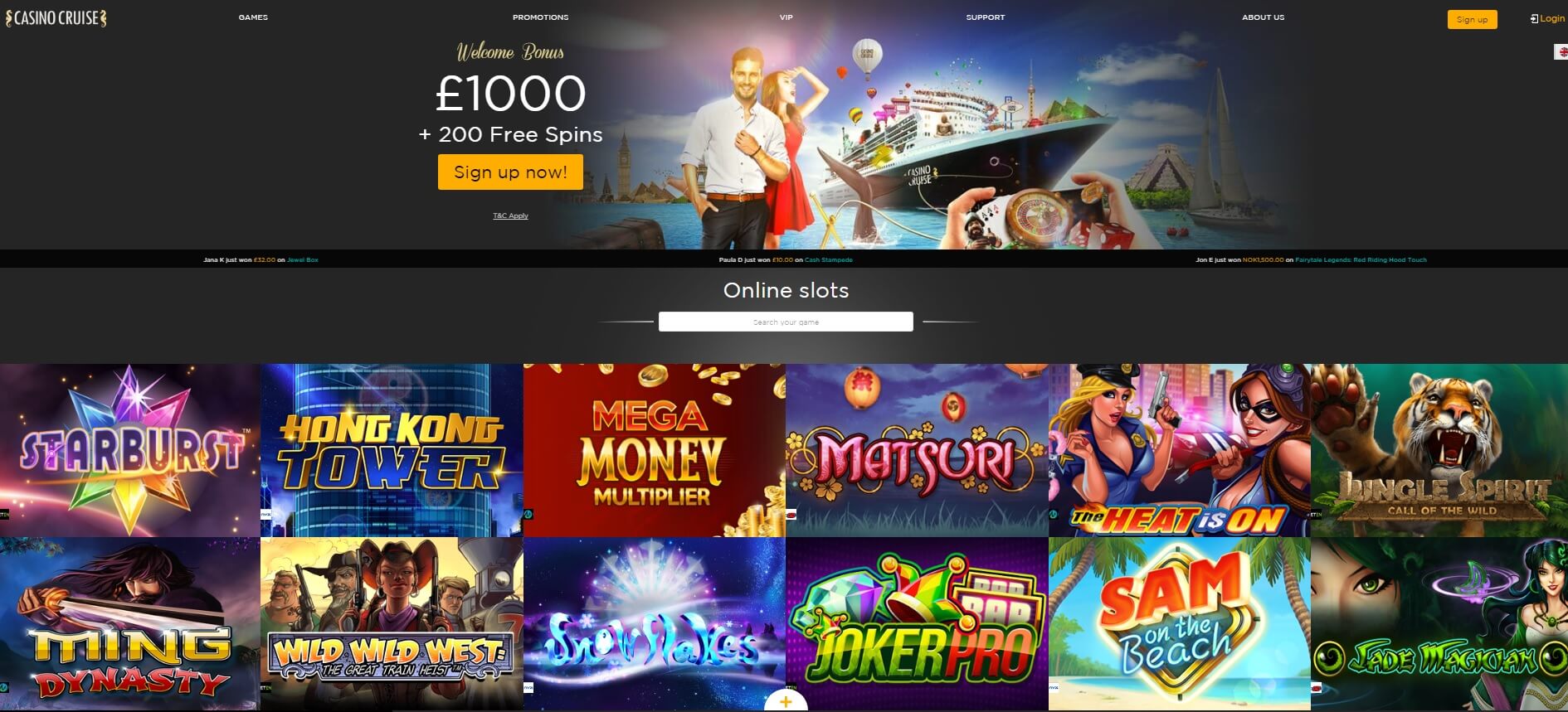 casino cruise online casino
