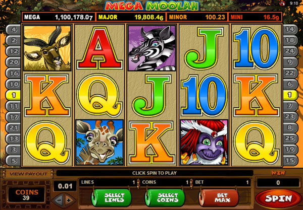 mega moolah slot jackpot freespins