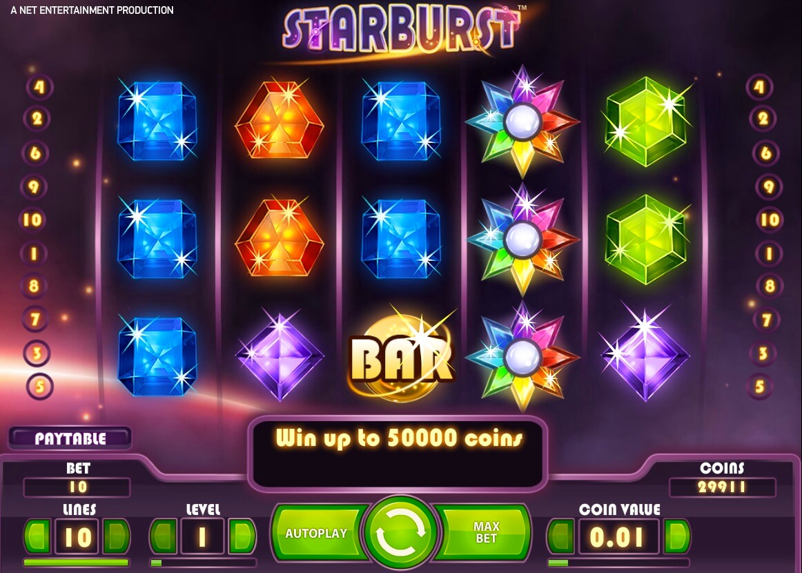 starburst slot free spins no deposit